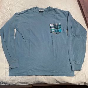 Frat collection real blue shirt